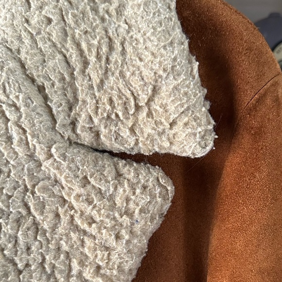 Vintage Shearling Suede Jacket - Picture 2 of 8